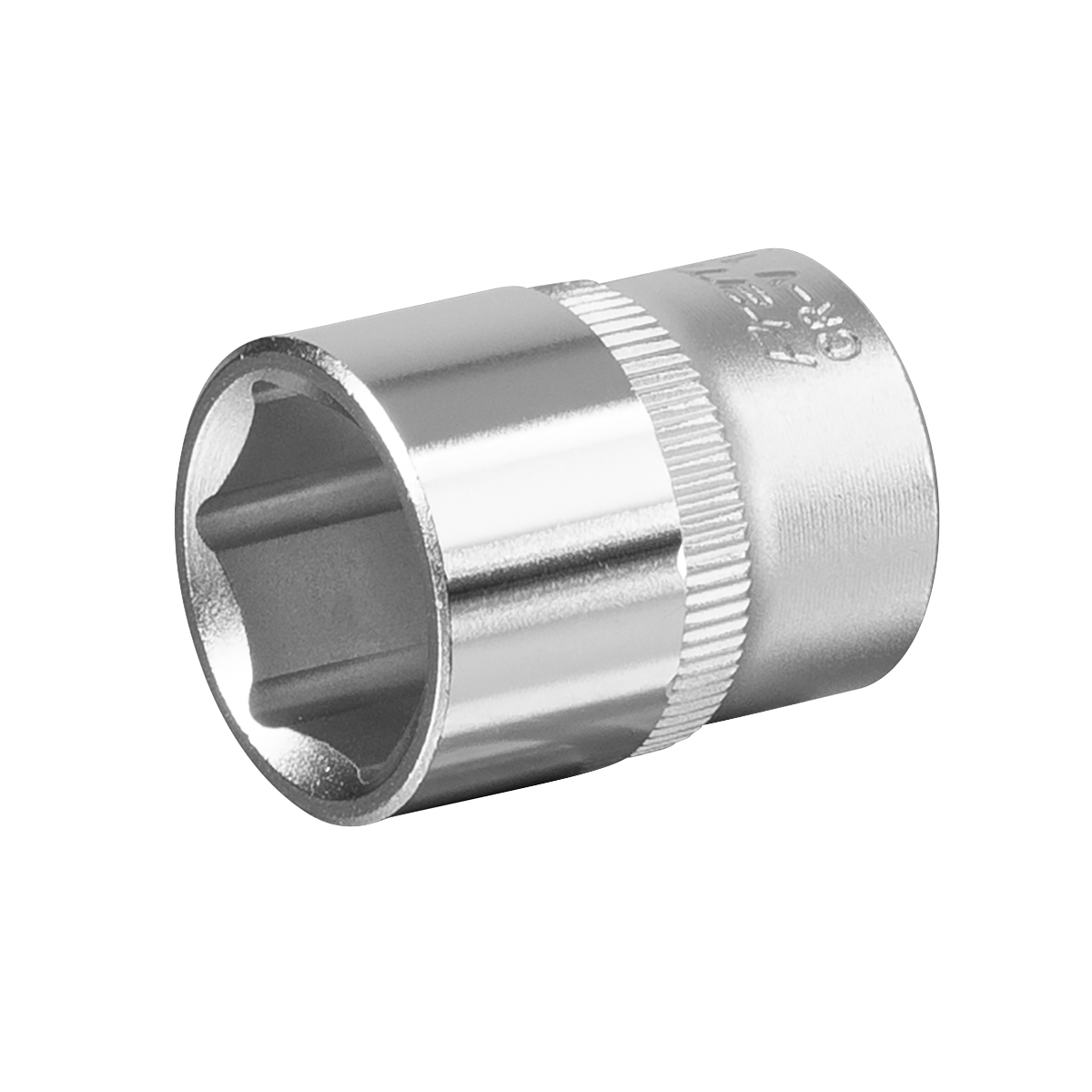 Sealey WallDrive Socket Tool 17mm 3/8" Square Drive Chrome Vanadium Steel S3817