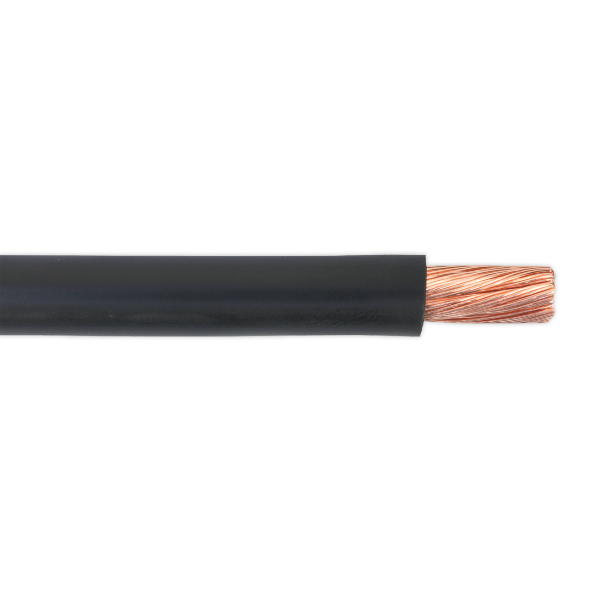 Sealey 10m 170A 196/0.40mm Insulated Automotive Starter Cable - Black AC25SQBK
