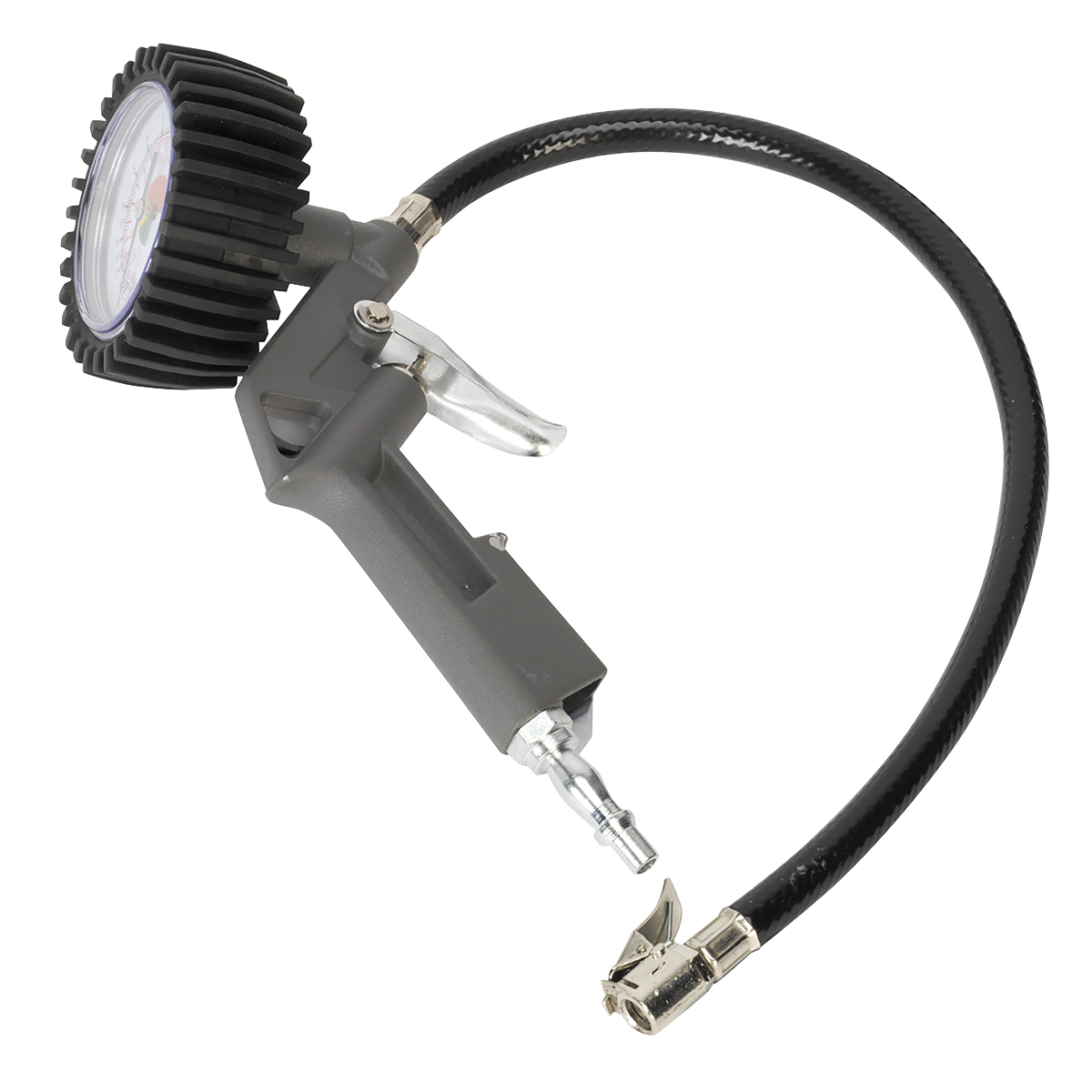Sealey Air Line Tyre Inflator 0-175PSI Pressure Gauge & 1/4 BSP Connector SA302
