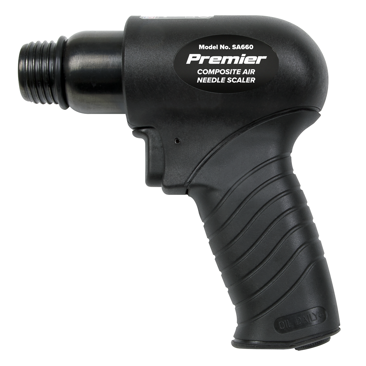 Sealey Air Needle Scaler Composite Pistol Type With Soft Grip Handle SA660