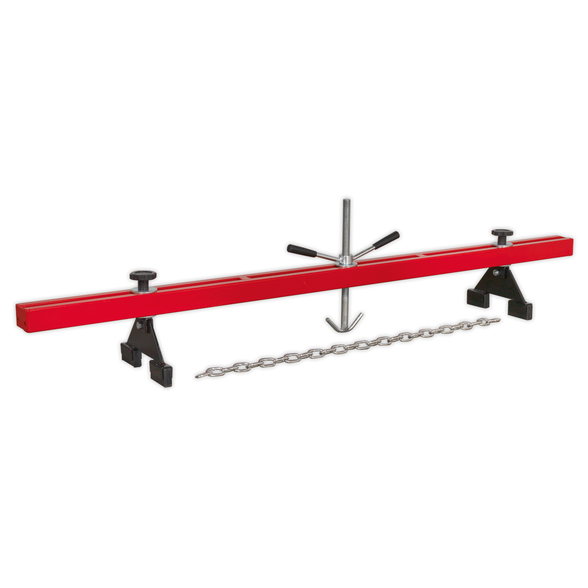 Sealey Engine Support Beam With Screw/Hook Mechanism Rubber Feet 300kg ES300