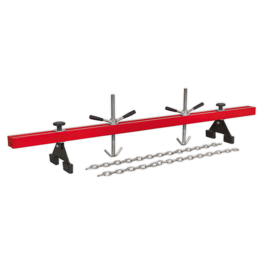 Sealey Engine Support Beam 500kg Capacity Double Support With Rubber Feet ES502