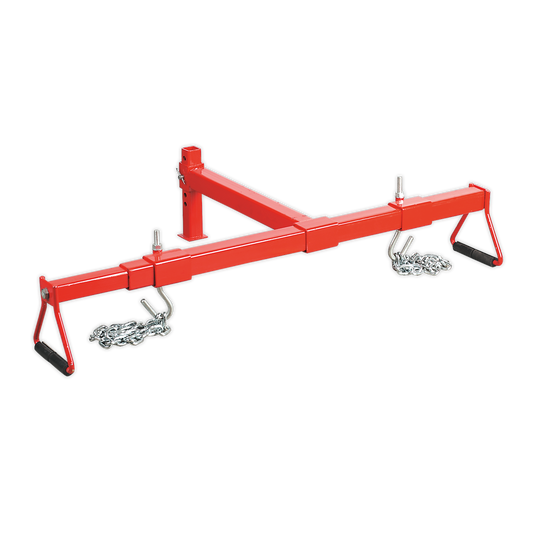 Sealey Engine Support Beam 600kg Heavy Duty Two Rubber Covered Feet ES600