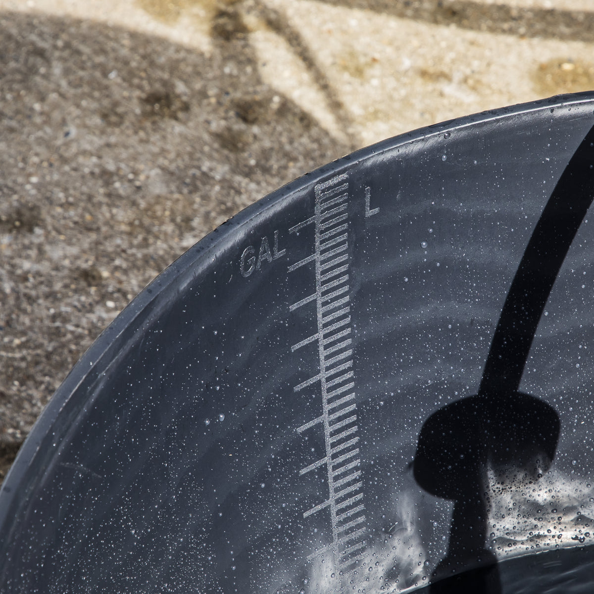 Sealey 65L Heavy Duty Flexi Tub Bucket 65 Litre Black Plastic Handle SFT65