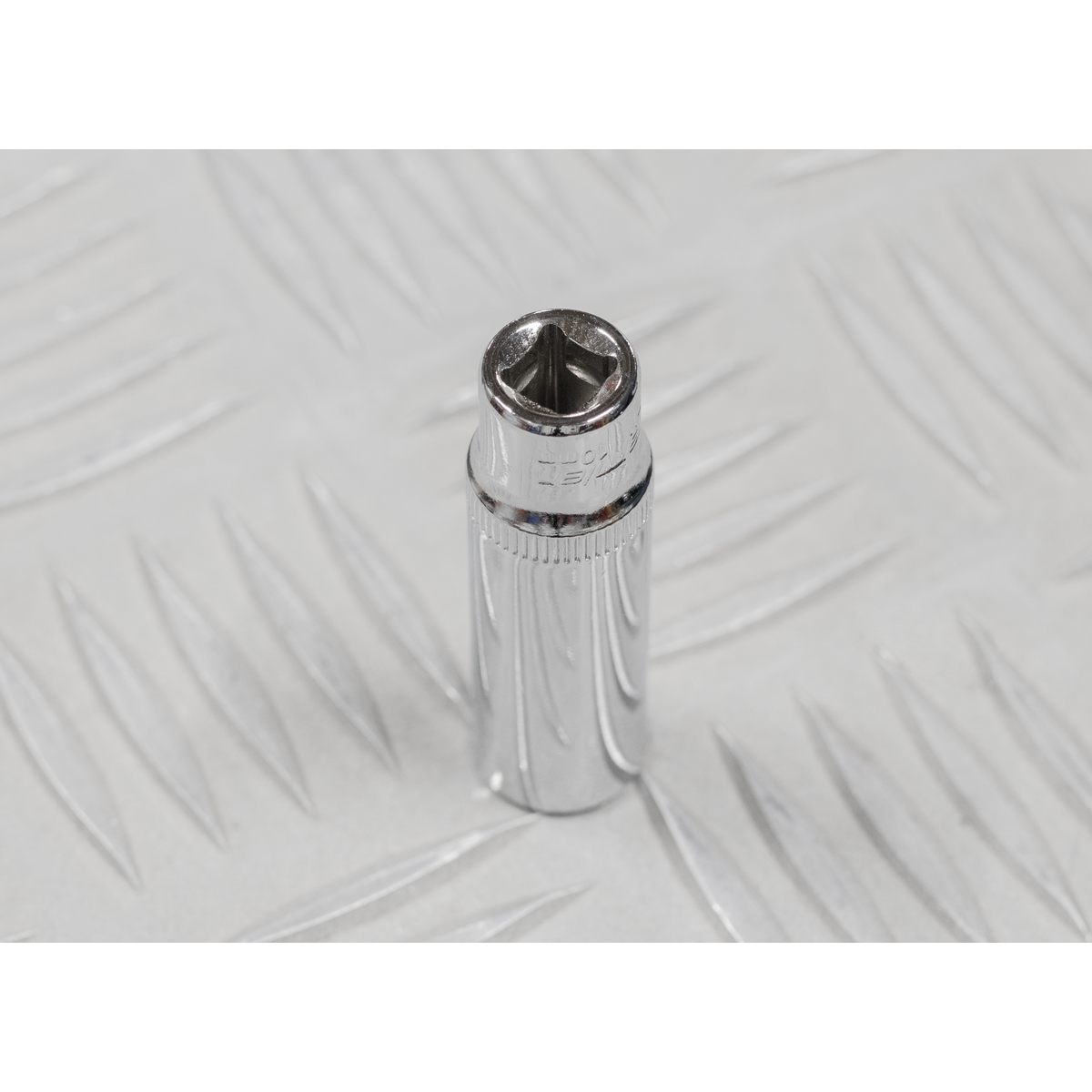 Sealey WallDrive Socket 10mm Deep 1/4" Square Chrome Vanadium Steel SP1410D