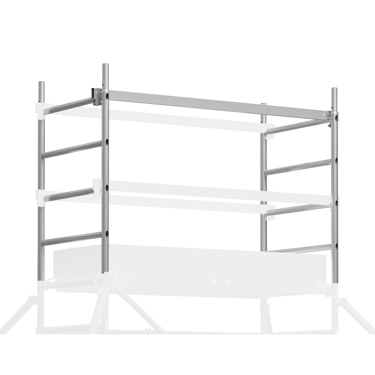 Sealey Platform Scaffold Tower Aluminium Frame Extension Pack 2 EN 1004-1 SSCL.2