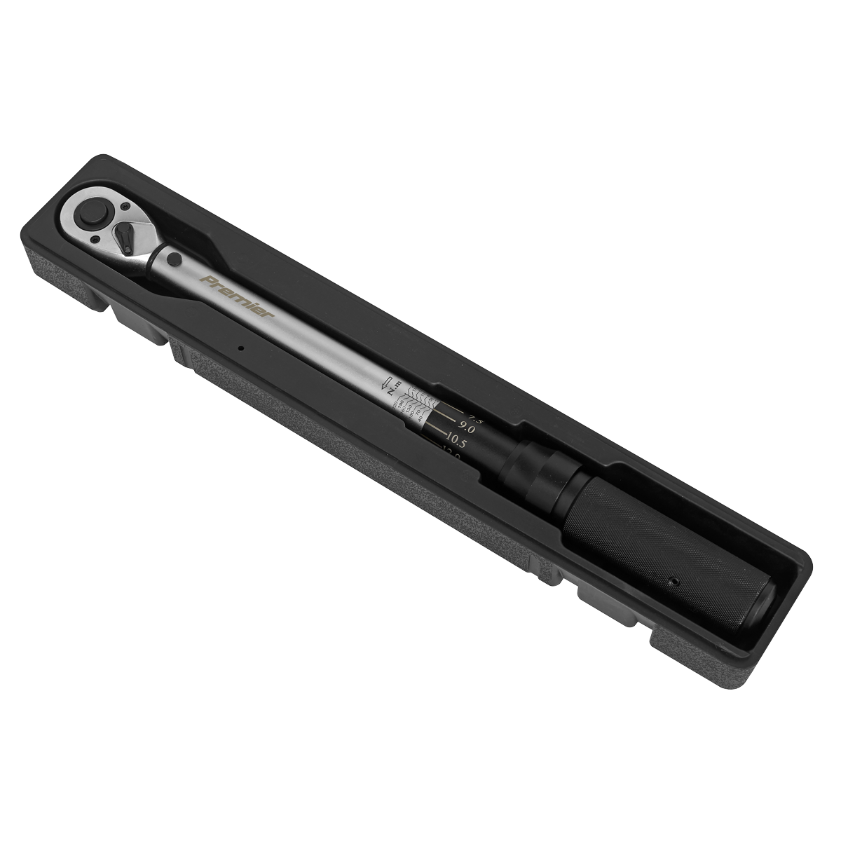 Sealey Torque Wrench Micrometer Style 40-210Nm 1/2" Square Drive STW400