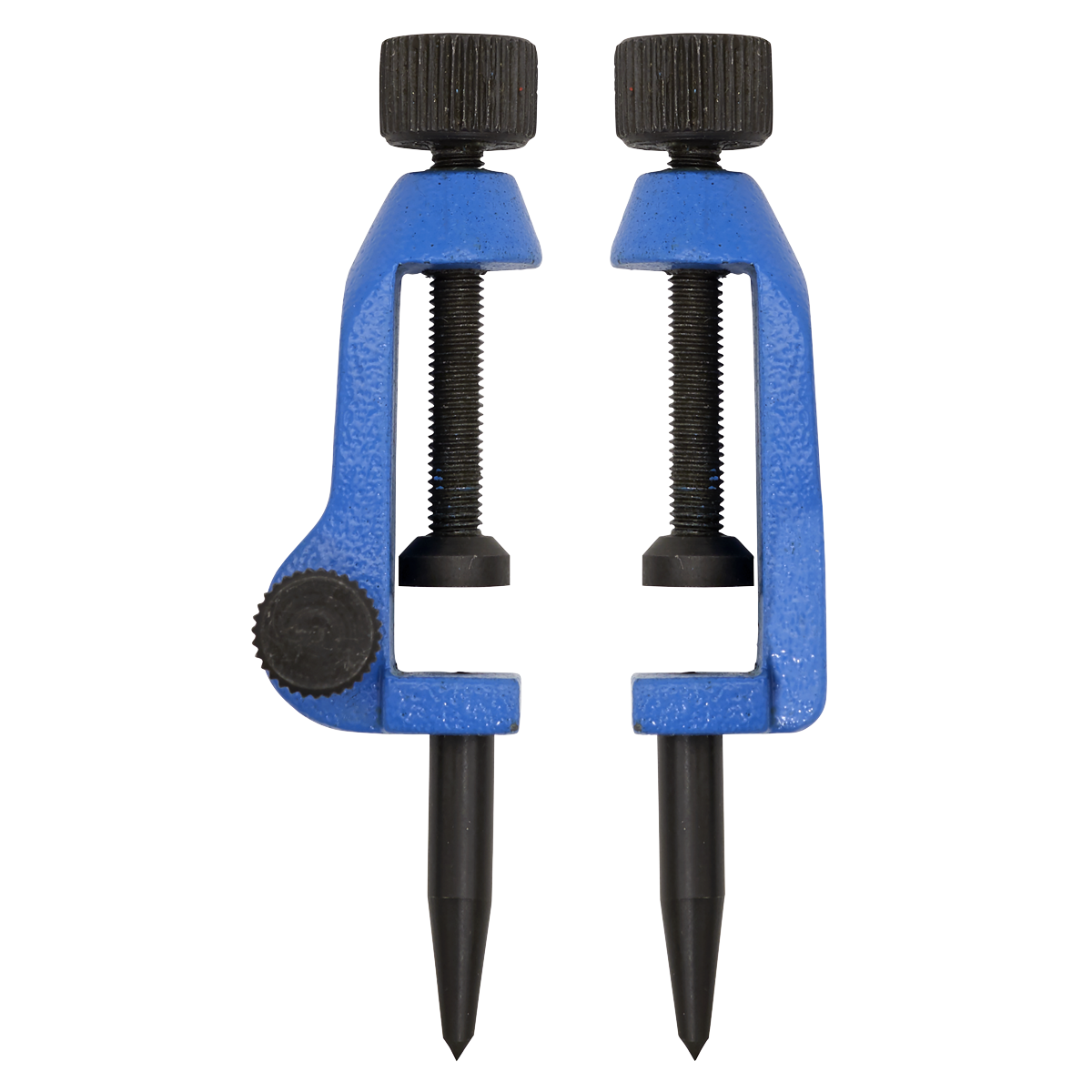 Sealey Trammel Point Set 2pc 3/8" To 1-1/4" Knurled Screws Width Scribing TPS02
