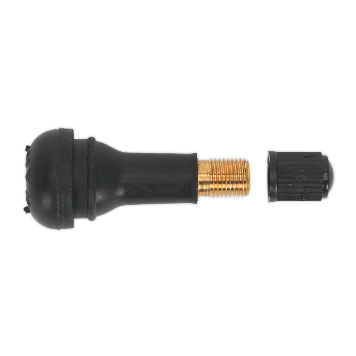 Sealey Tyre Valve Tubeless Snap-In Type TR413 EDPM Rubber - Pack of 100 TV413