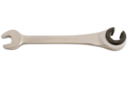 LASER 4905 Brake Lines Spanner 19mm Spanner Size Chrome Vanadium Steel Tool