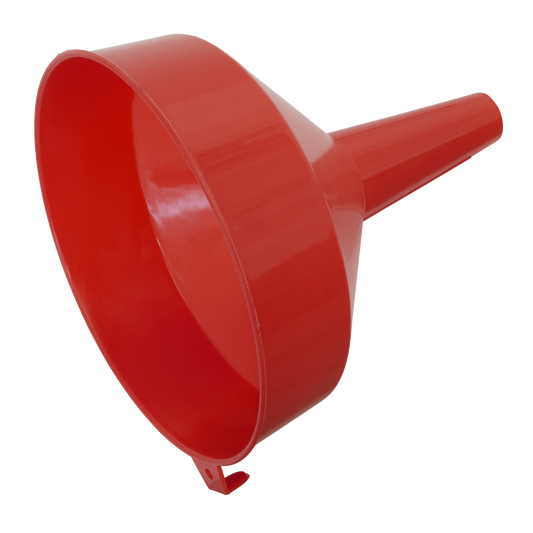 Sealey 190mm Fixed Spout Economy Funnel With Rigid Straight Spout Small F2E