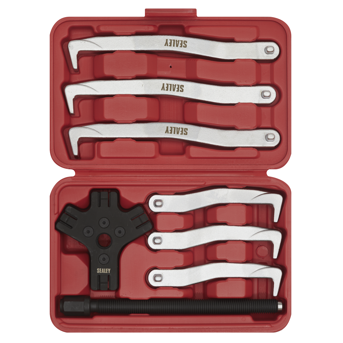 Sealey Fast Action Twin-Triple Leg Reversible Puller Set 8pc 150 & 220mm VS83