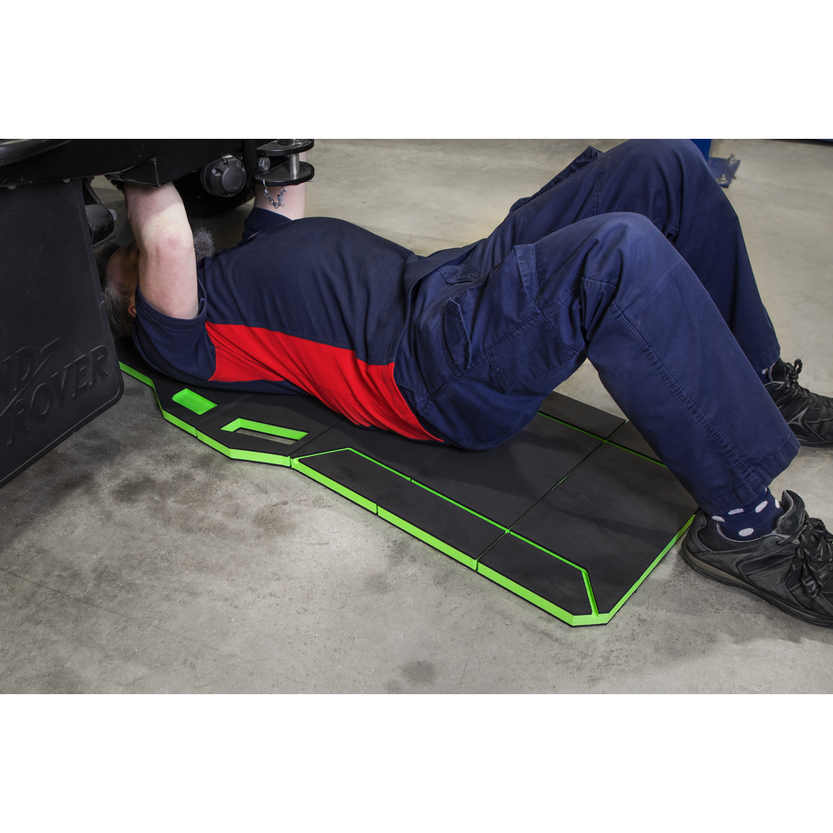Sealey Folding Mechanics Work Mat Premier 31mm Work Pad Garage Cushion VS8583