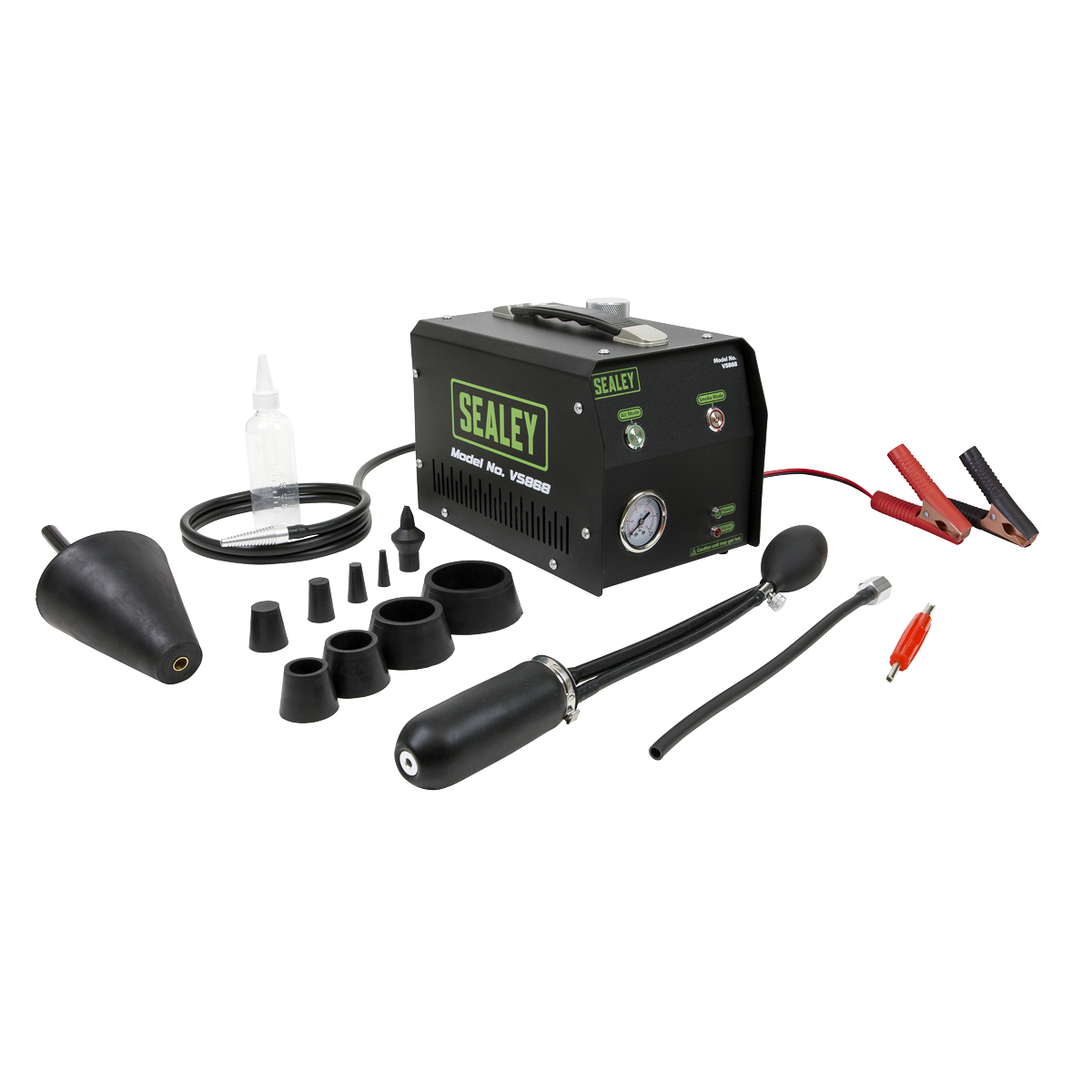 Sealey Smoke Diagnostic Tool Leak Detector Simple-To-Use Gauge Display VS868