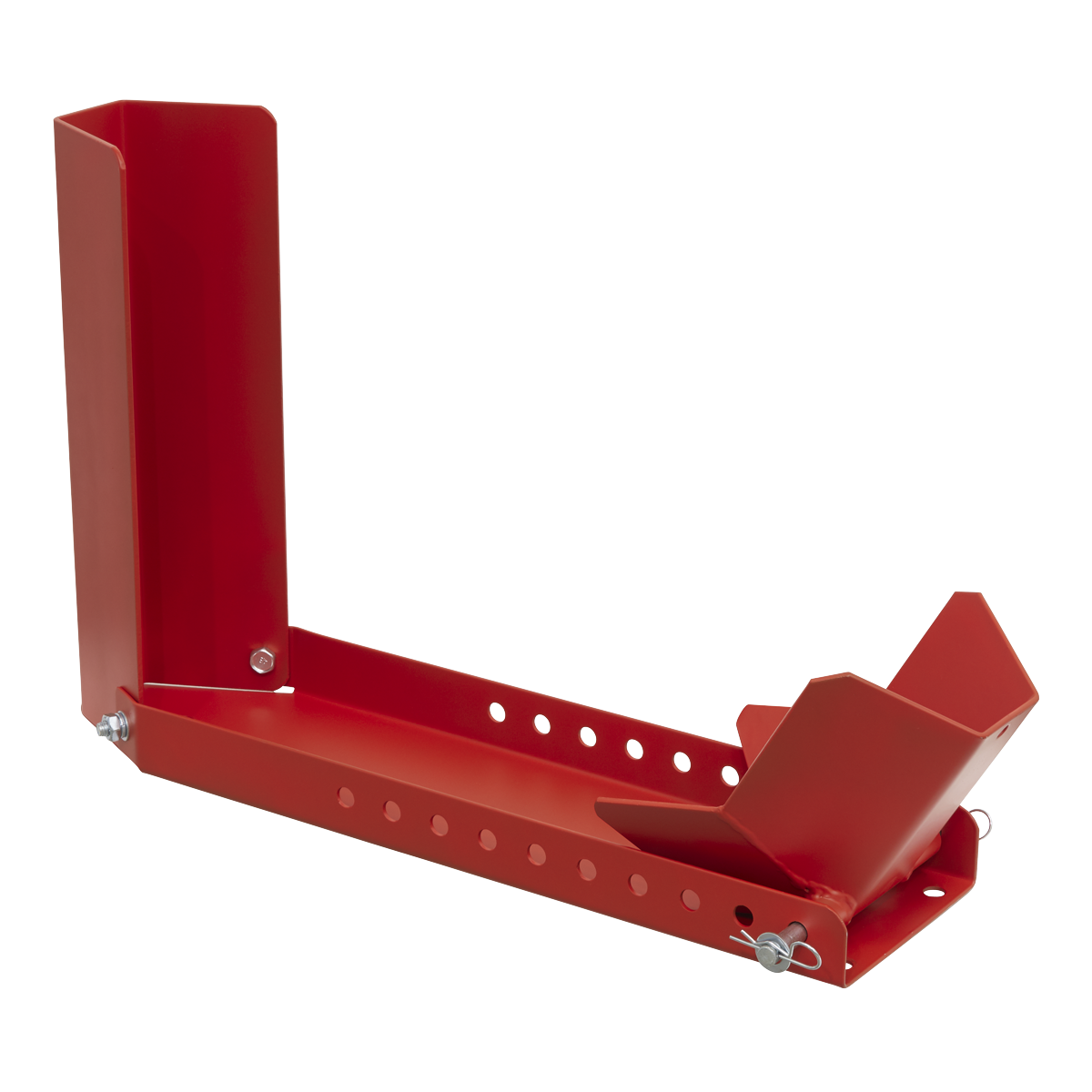 Sealey Motorcycle Roll-in Wheel Clamp - Bolt Down Fits Wheels Ø13"-21" WCR02