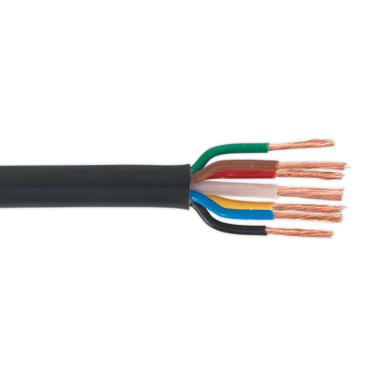 Sealey Thin Wall Cable 6 x 32/0.20mm 1 x 28/0.30mm 30M Black AC28307CTH