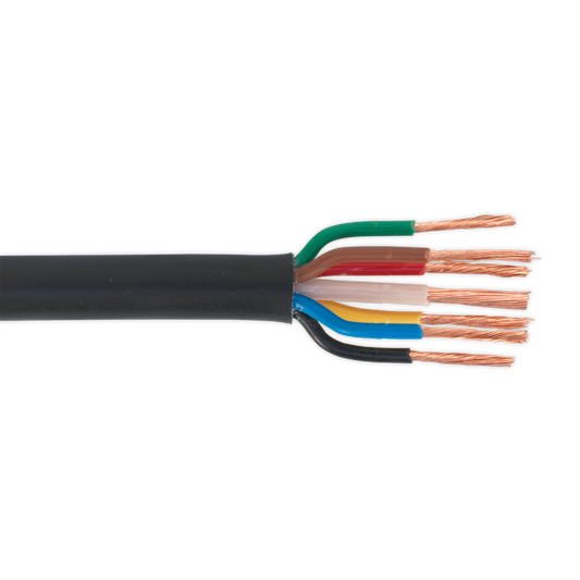 Sealey Thin Wall Cable 6 x 32/0.20mm 1 x 28/0.30mm 30M Black AC28307CTH