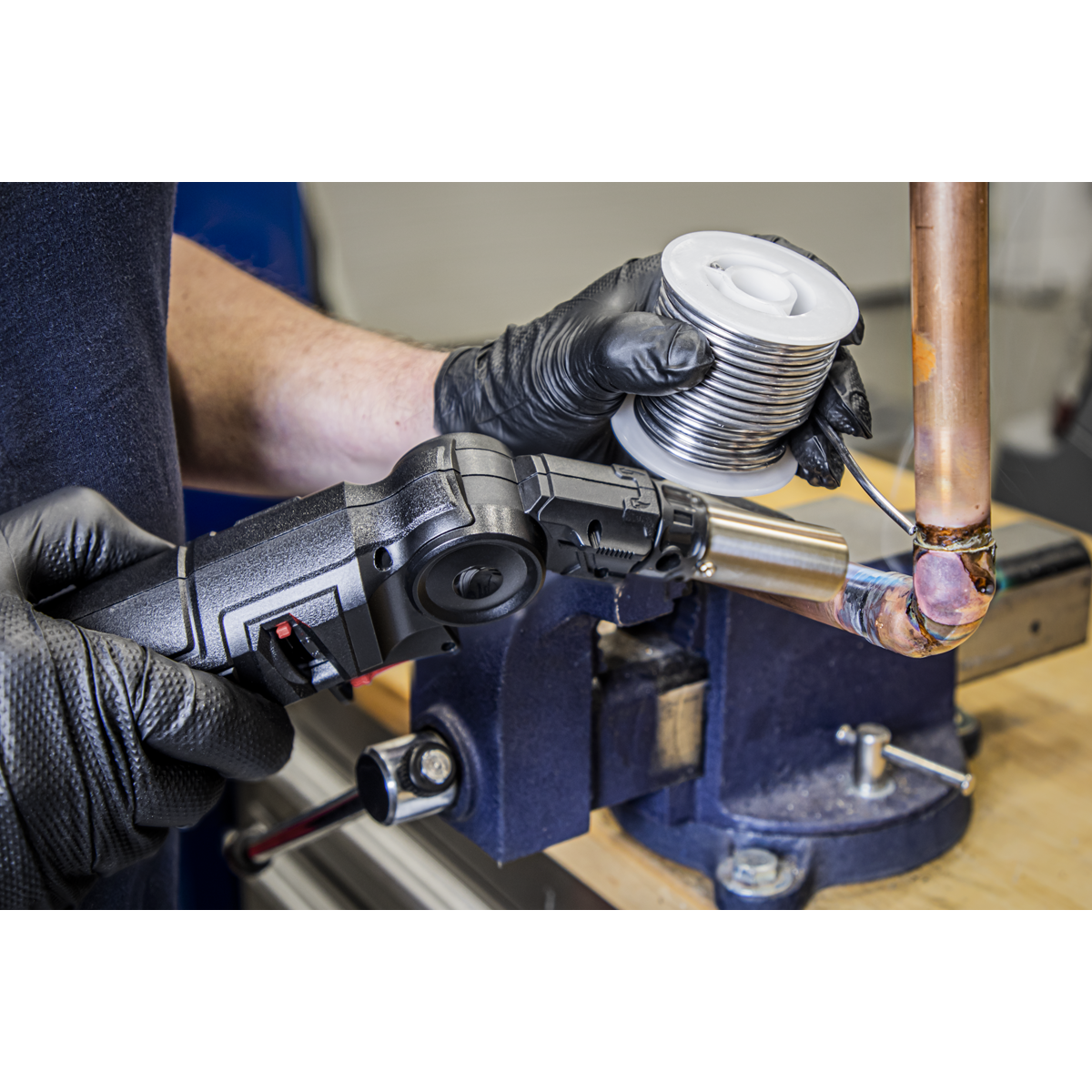 Premier Soldering Torch Indexing Butane Heavy-Duty Index Head Magnetic Stand