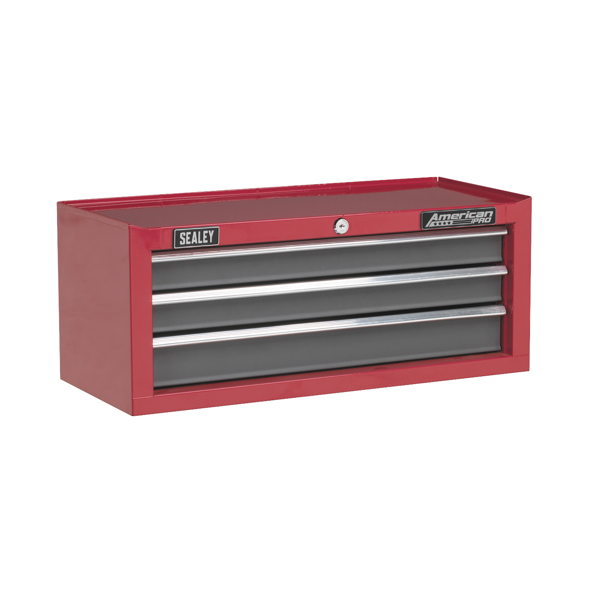 Sealey Add-On Chest 3 Drawers With Ball Bearing Runners - Red/Grey AP22309BB