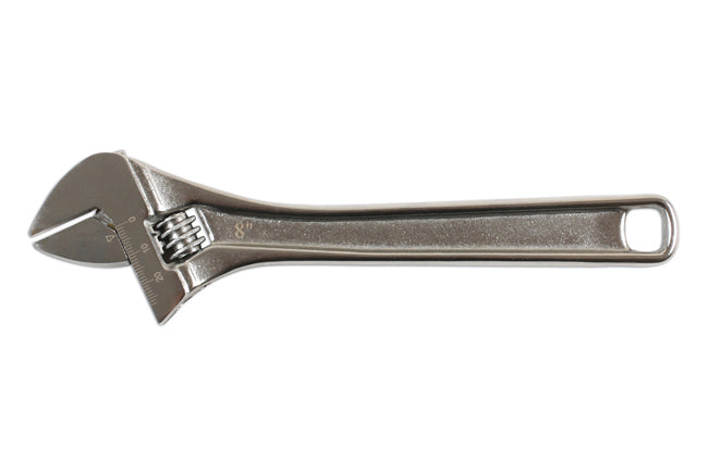 LASER 4922 Adjustable Spanner 200mm Chrome Vanadium Steel 24mm Jaw Capacity