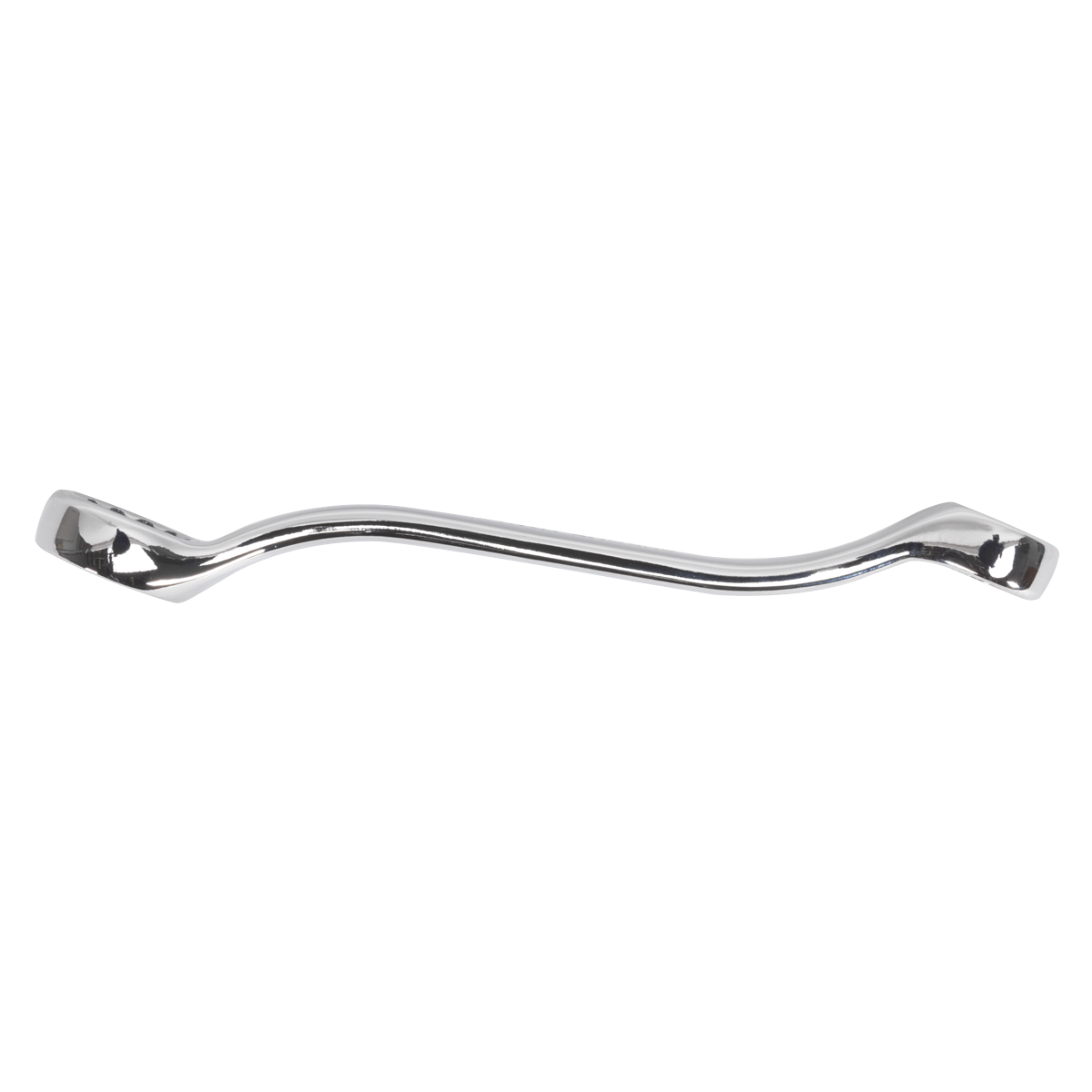 Sealey Double Ring Spanner Offset Stubby Chrome Vanadium Steel 10 x 13mm AK63221