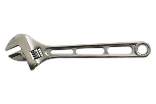 LASER 4923 Adjustable Spanner 250mm Chrome Vanadium Steel 28mm Jaw Capacity