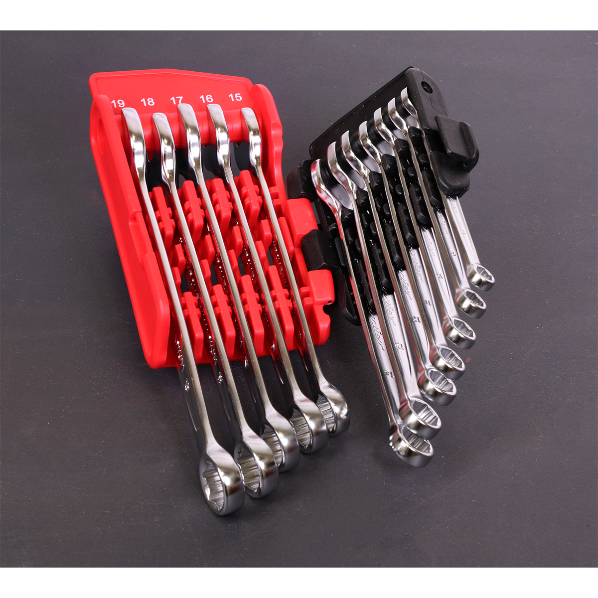 Sealey Metric Combination Spanner Set 12 Pieces Lock-On 6PT Drop-Forged AK63921