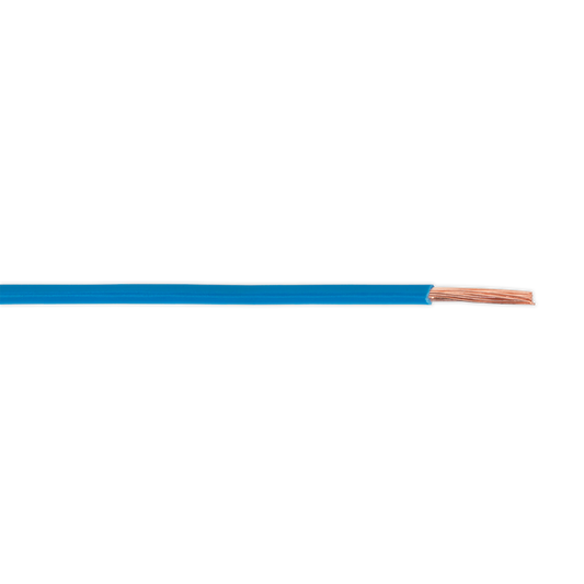 Sealey 50m 28/0.30mm Thin Wall Automotive Cable RoHS Compliant - Blue AC2830BU