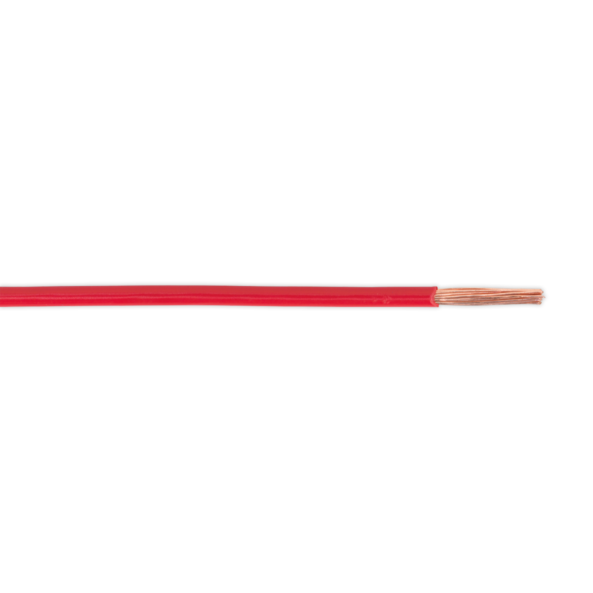 Sealey 50m 28/0.30mm Thin Wall Automotive Cable RoHS Compliant - Red AC2830RE