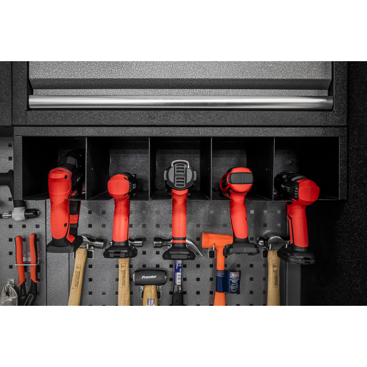 Sealey Modular Power Tool Rack Durable 680mm Suitable For APMS53 APMS65 APMS69