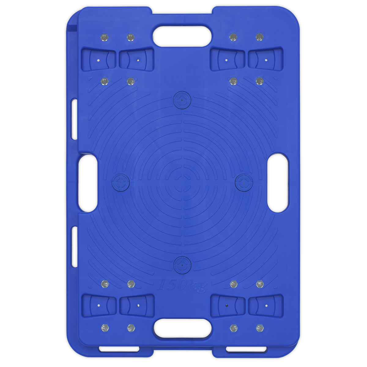 Sealey Interlocking Plastic Dolly Built-In Carry Handles 150kg Capacity CM150