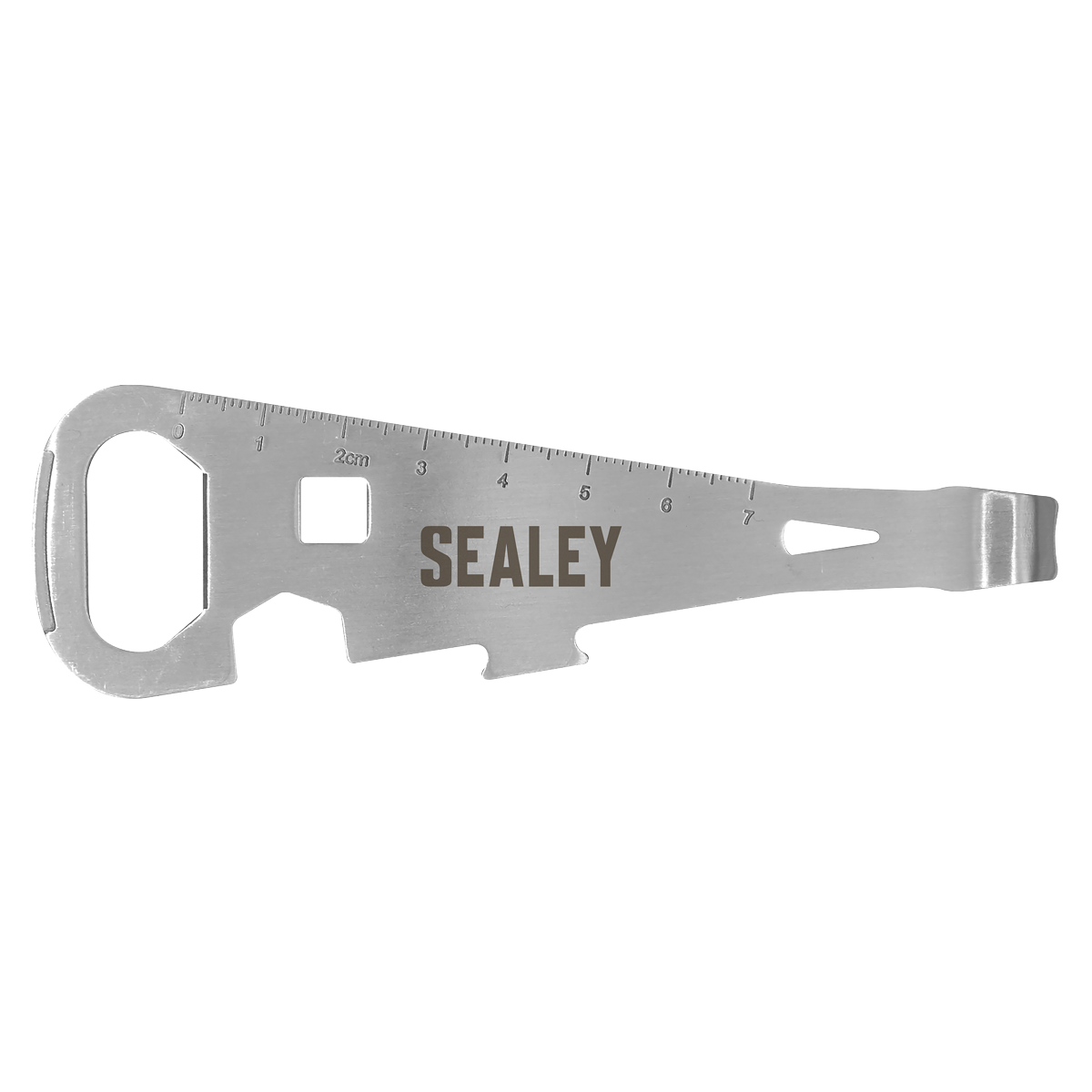 Sealey Paint Can Opener Multi-Tool 7-in-1 Versatile Stainless Steel Pocket-Sized