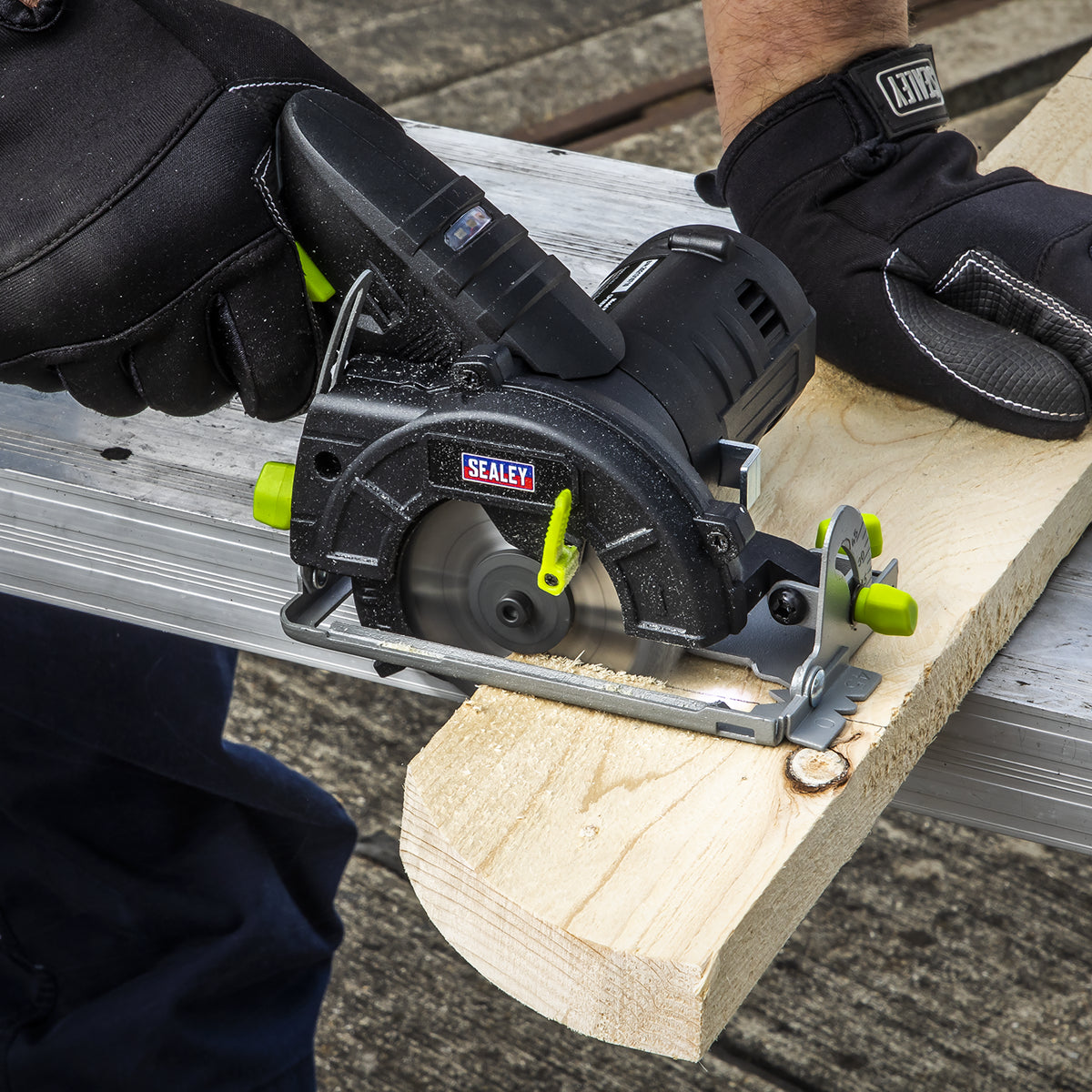 Sealey 10.8V SV10.8 Series Ø85mm Cordless Circular Saw - Body Only CP108VCSBO