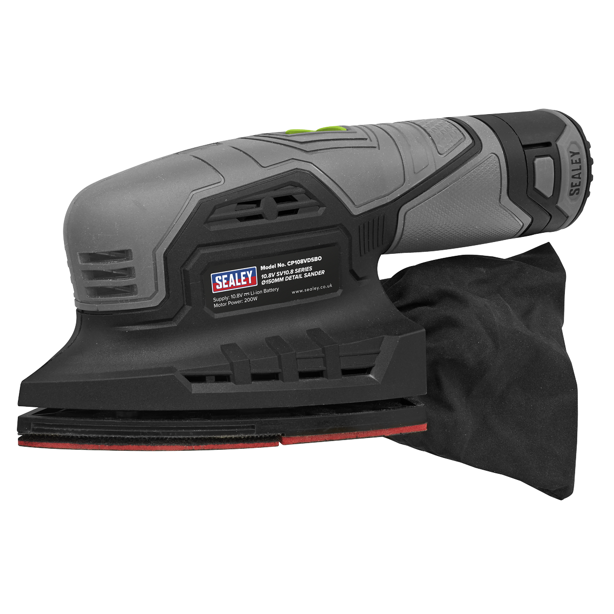 Sealey SV10.8 Series Cordless 150mm Detail Sander 10.8V Body Only CP108VDSBO