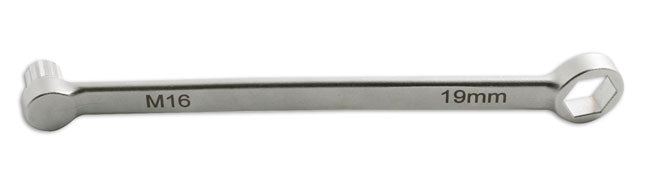 LASER 4945 Oil Sump Wrench Set 19mm M16 Steel For Volkswagen Audi BMW Porsche