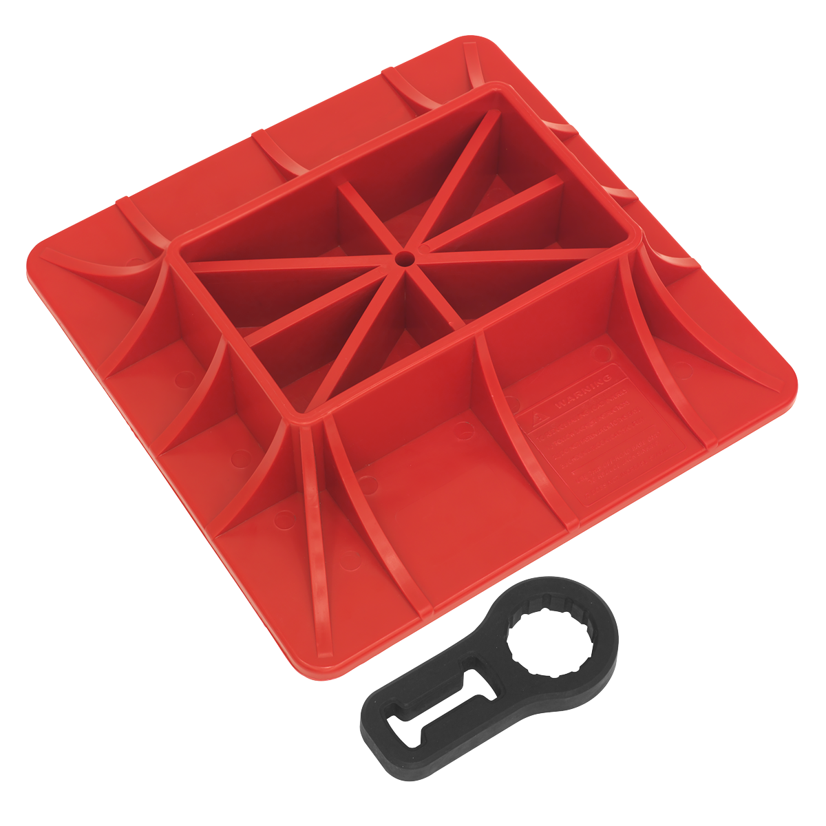 Sealey Farm Jack Off-Road Base & Handle Lock 184mm x 185mm Handle Coupler FJKIT