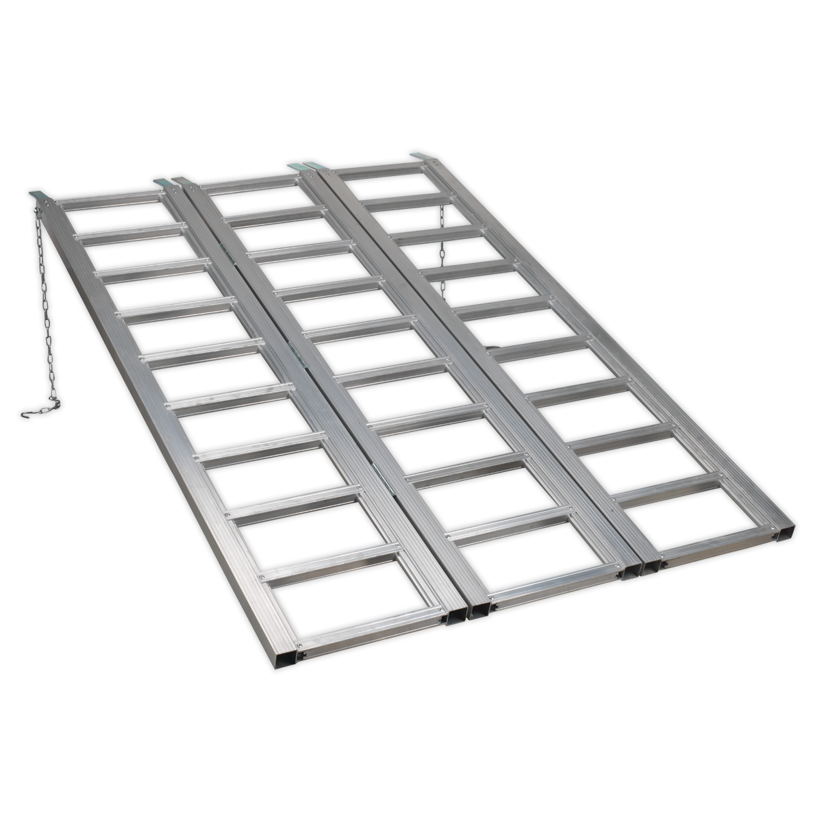 Sealey Motorcycle/Trike/ATV Mini Tractor Ramp Wide Tri-Fold 680kg Cap FLR680T