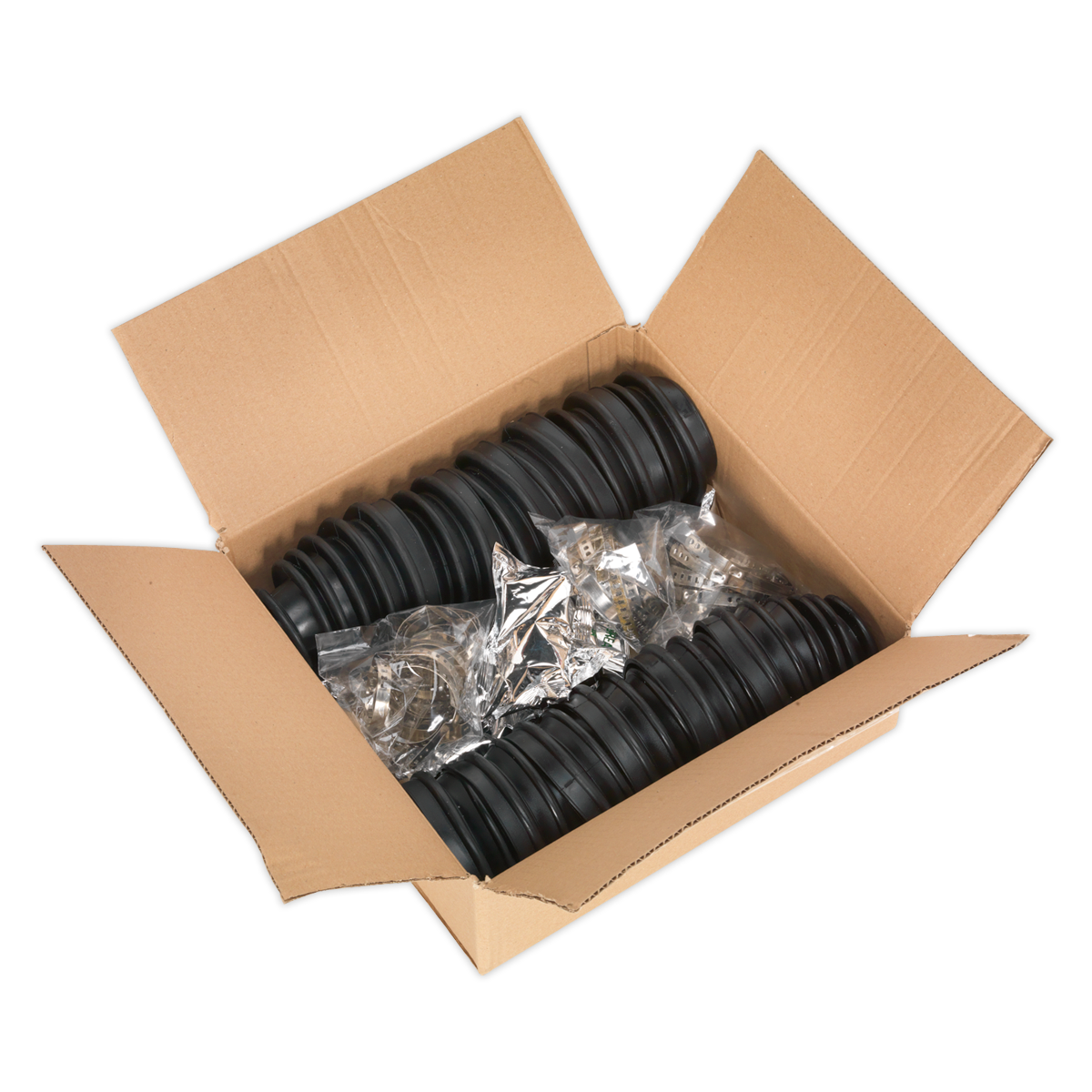 Sealey Universal Stretch CVJ Boot Including Clips Ø56-116mm 12PK x CV96 CV9612