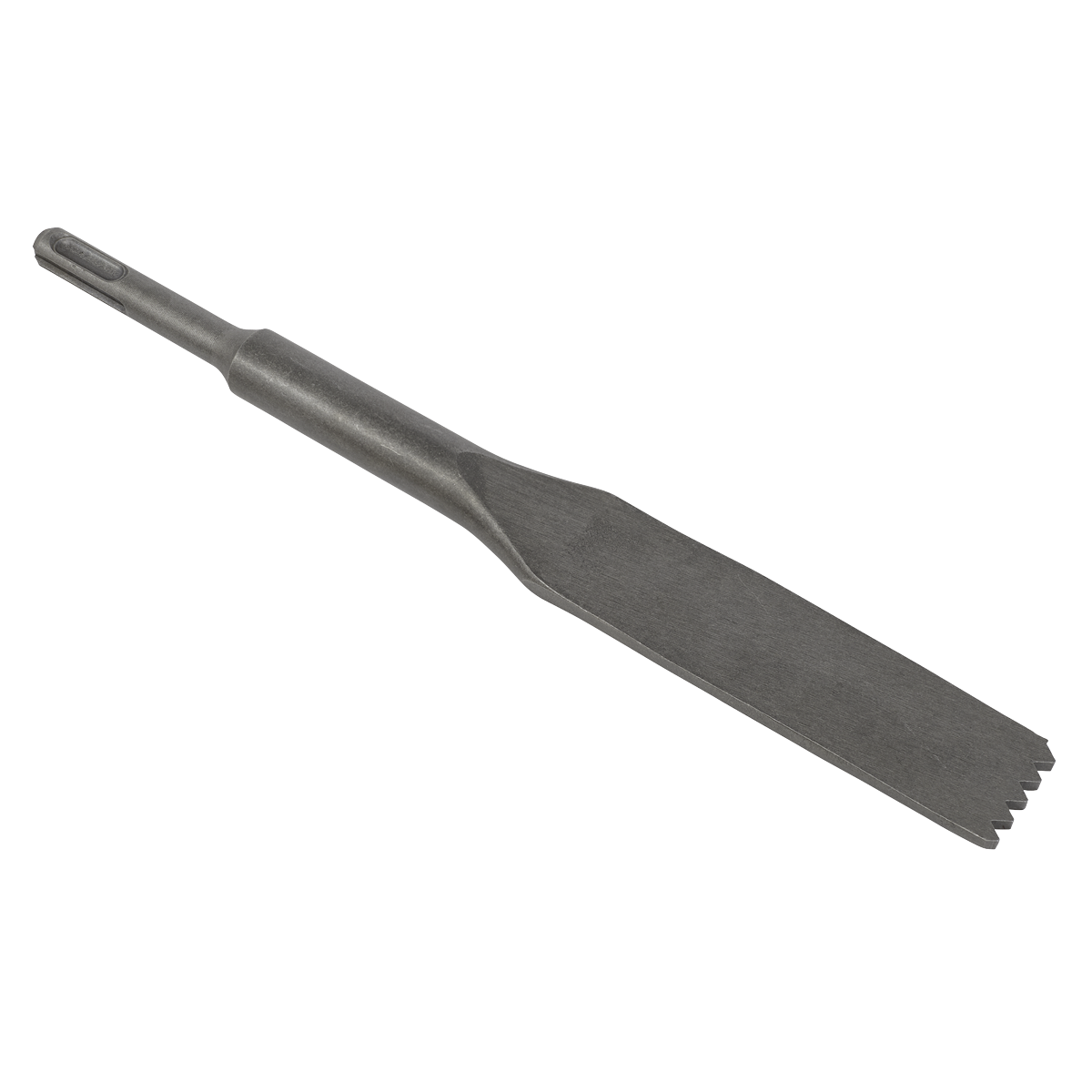 Sealey Toothed Mortar/Comb Chisel 30 x 250mm Standard SDS Plus - Silver D1CC