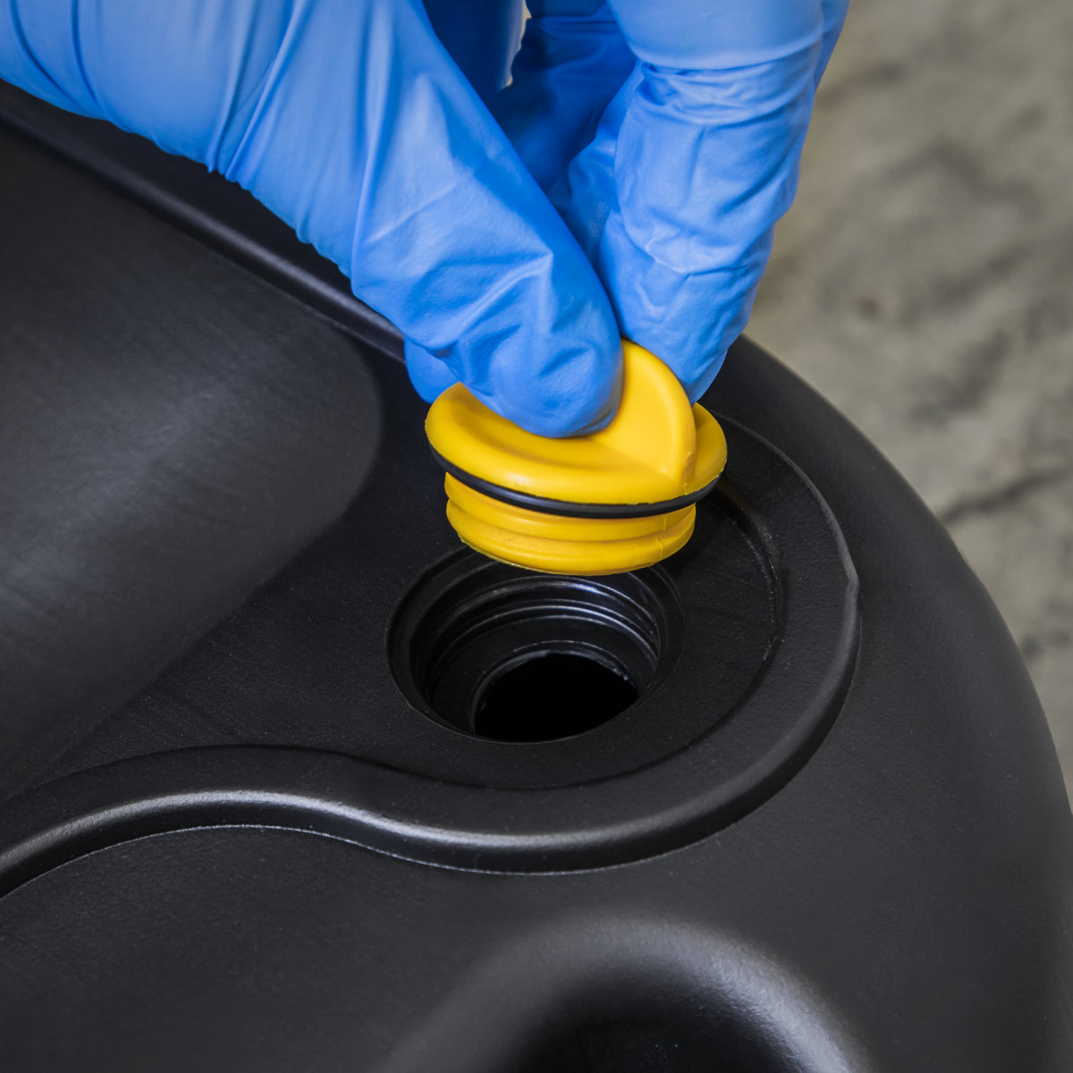 Sealey Oil/Fluid Drain & Recycle Container With Drain Vent 5 Litres 5L DRP06