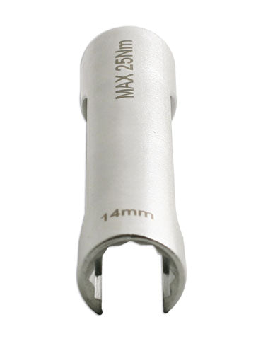 LASER 4949 Injection Line Flare Nut Wrench 14mm Chrome Moly Release Tool