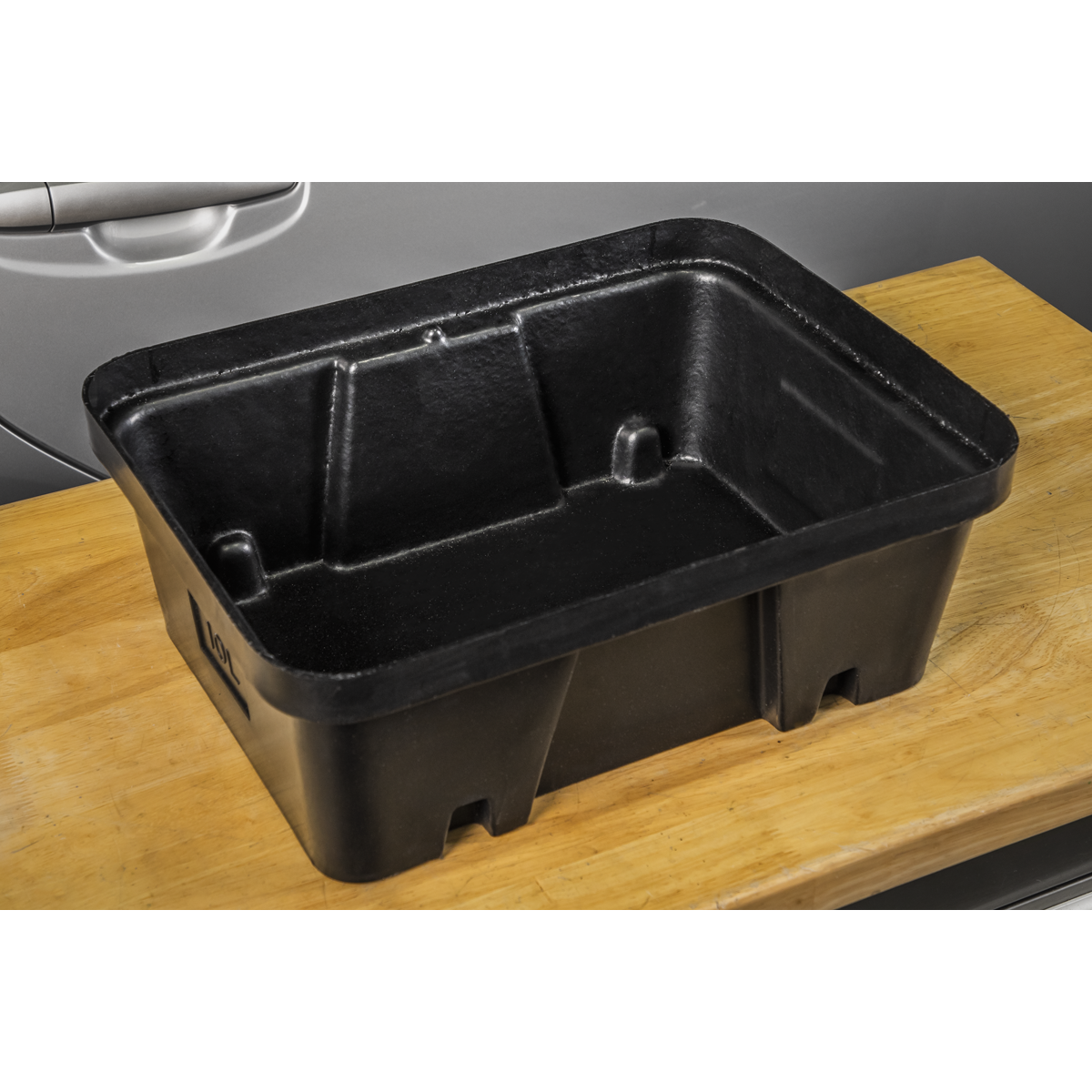 Sealey Spill Tray With Platform High-Density Polyethylene 10L 10 Litres DRP29