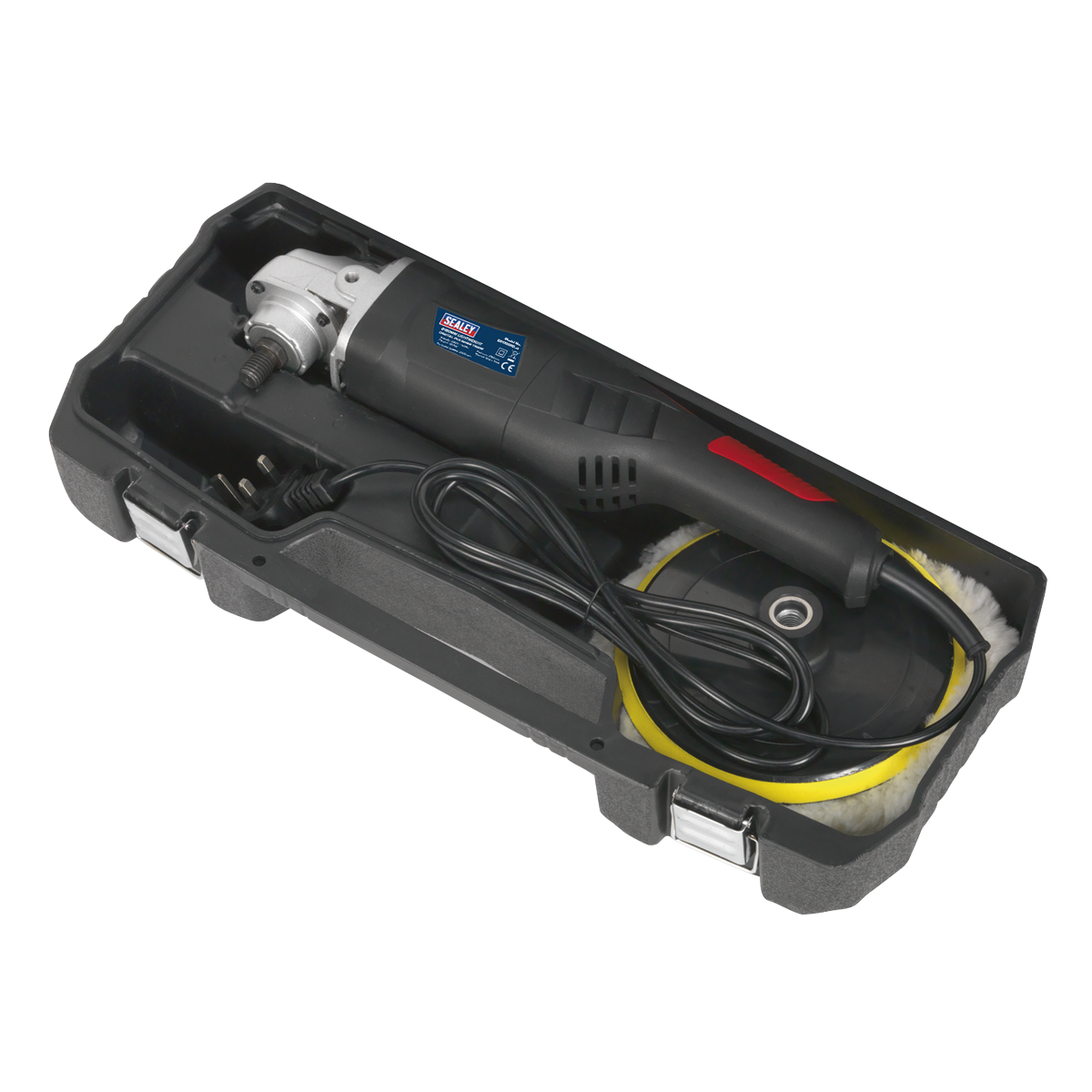 Sealey Polisher Digital 180mm 1100W/230V Lightweight 2m Mains Cable ER1700PD