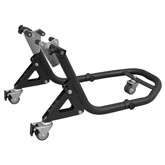 Sealey 360° Universal Floating Front Paddock Stand Triple Castor Wheel FPS1MD