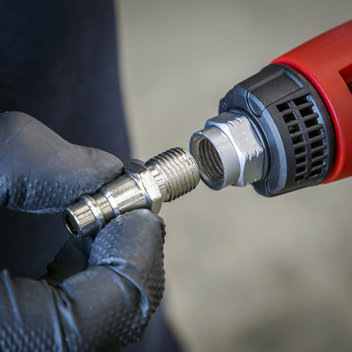 Sealey Air Ratchet Wrench Kit With Soft Grip Handle 1/2" Square Drive GSA21KIT