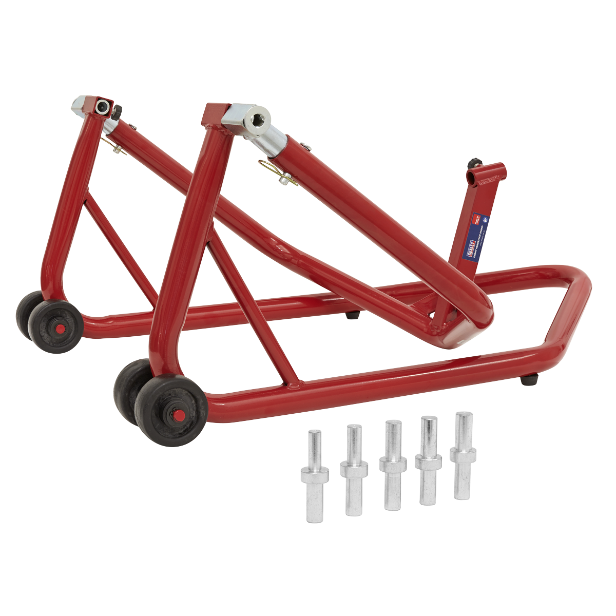 Sealey Front Headstock Stand Tubular Frame With a Range of Pins Red FPS5