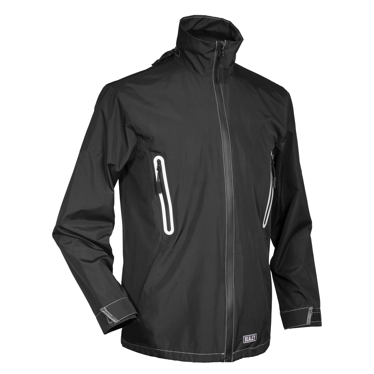 Sealey 5V Heated Rain Jacket - Medium With Power Bank 20Ah 10W 20000mAh HJ06KIT