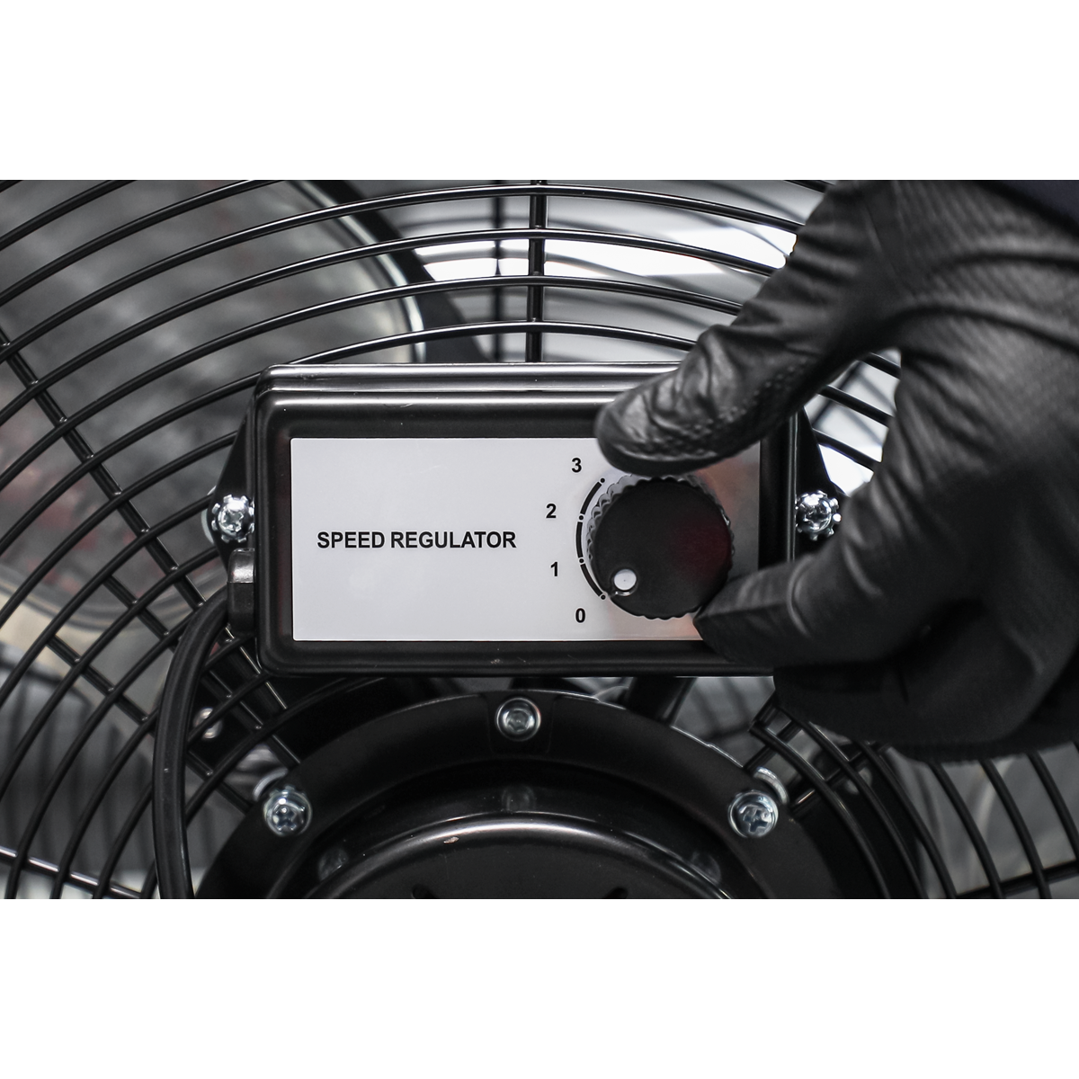 Sealey 20" Industrial High Velocity Orbital Drum Fan With 3-Speeds 240V HVF20S