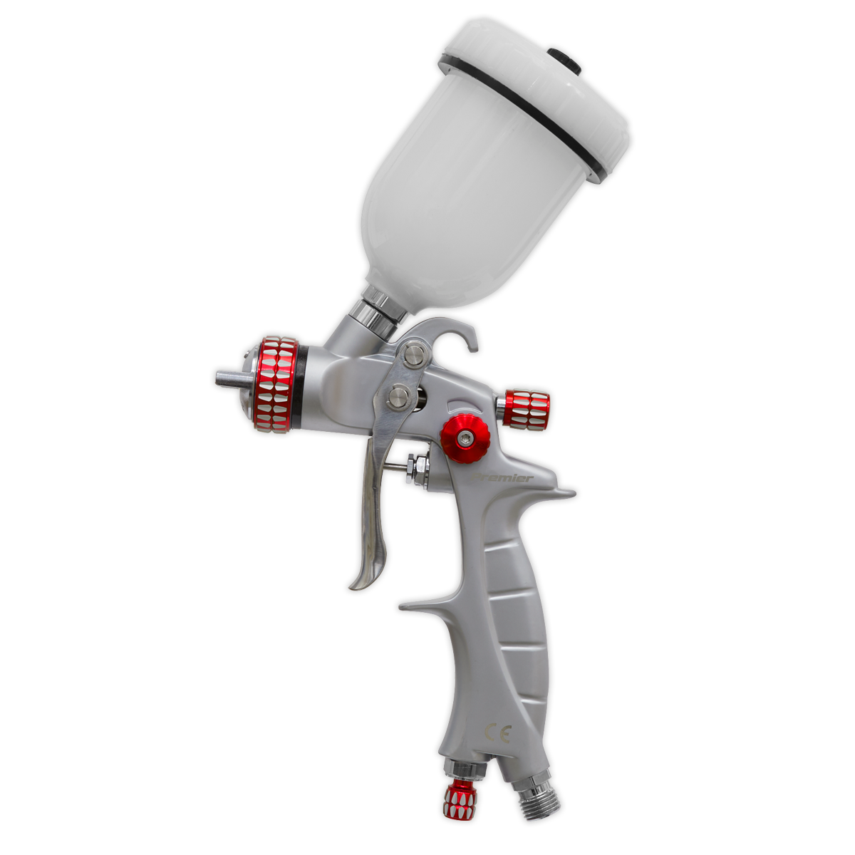 Sealey Professional HVLP Gravity Feed Touch-Up Spray Gun - 1mm Set-Up HVLP04