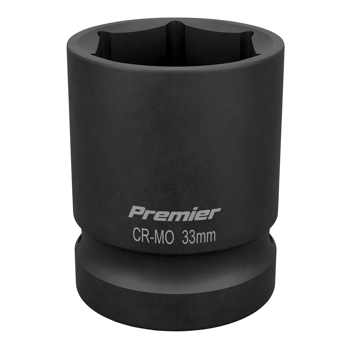 Sealey Impact Socket Tool 33mm 1" Square Drive ‎Corrosion Resistant Black IS133